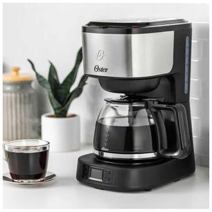 Cafetera Electrica 8 Tazas 800w Programable Bvstdc10ss Oster