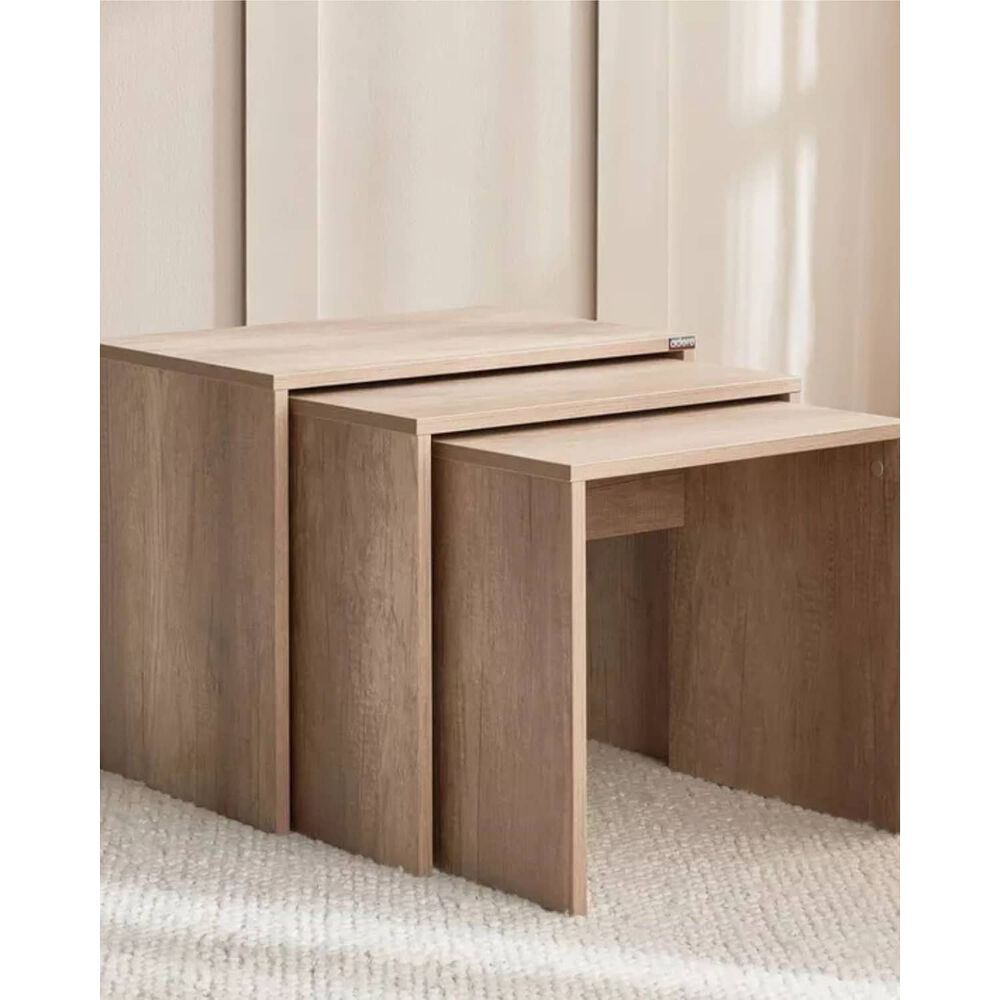 Set 3 Mesas De Centro Minimalistas image number 4.0