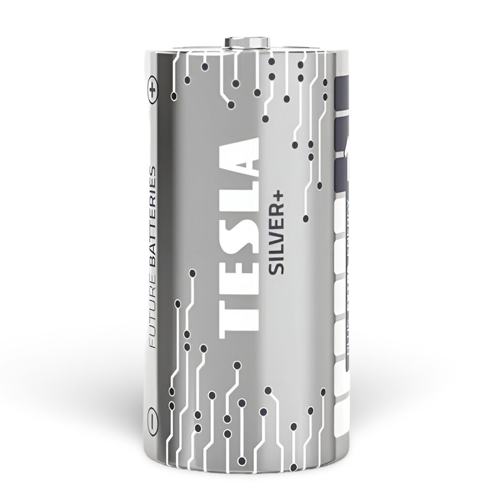 Pack 12 Pilas C Tesla Silver+ Alkaline Plus Extra Energy image number 1.0