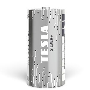 Pack 12 Pilas C Tesla Silver+ Alkaline Plus Extra Energy