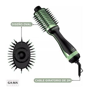 Cepillo Secador Gama Stylish Avocado 3d Secador Voluminizador Ultra Ion 1300w