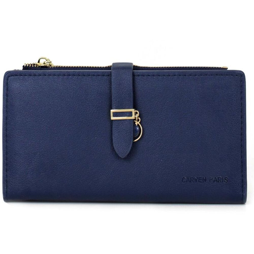 Billetera De Mujer Jolie Azul Carven image number 0.0