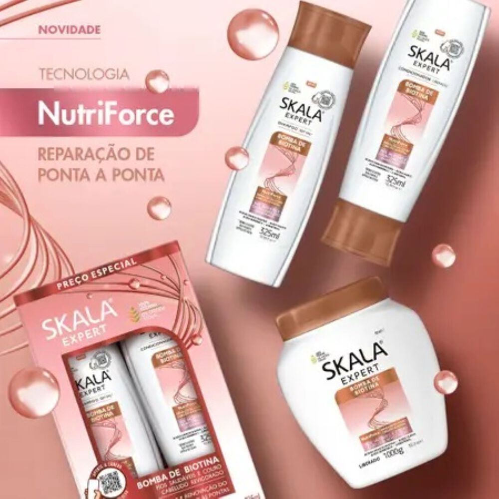 M&aacute;scara Bomba De Biotina 1kg Skala Expert image number 1.0