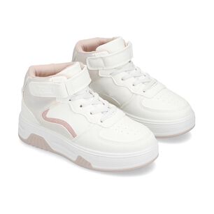 Zapatilla Infantil Ni&ntilde;a Topsis White