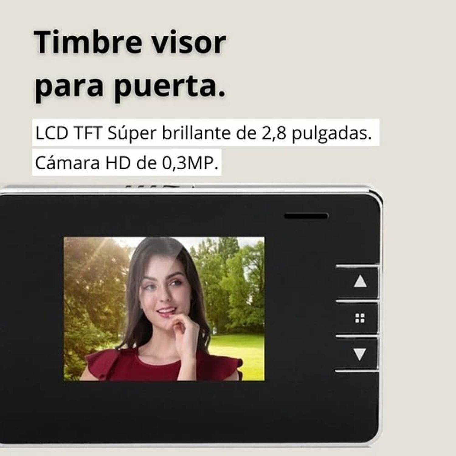 Timbre C&aacute;mara De Video Y Fotograf&iacute;a Lcd 720p image number 1.0