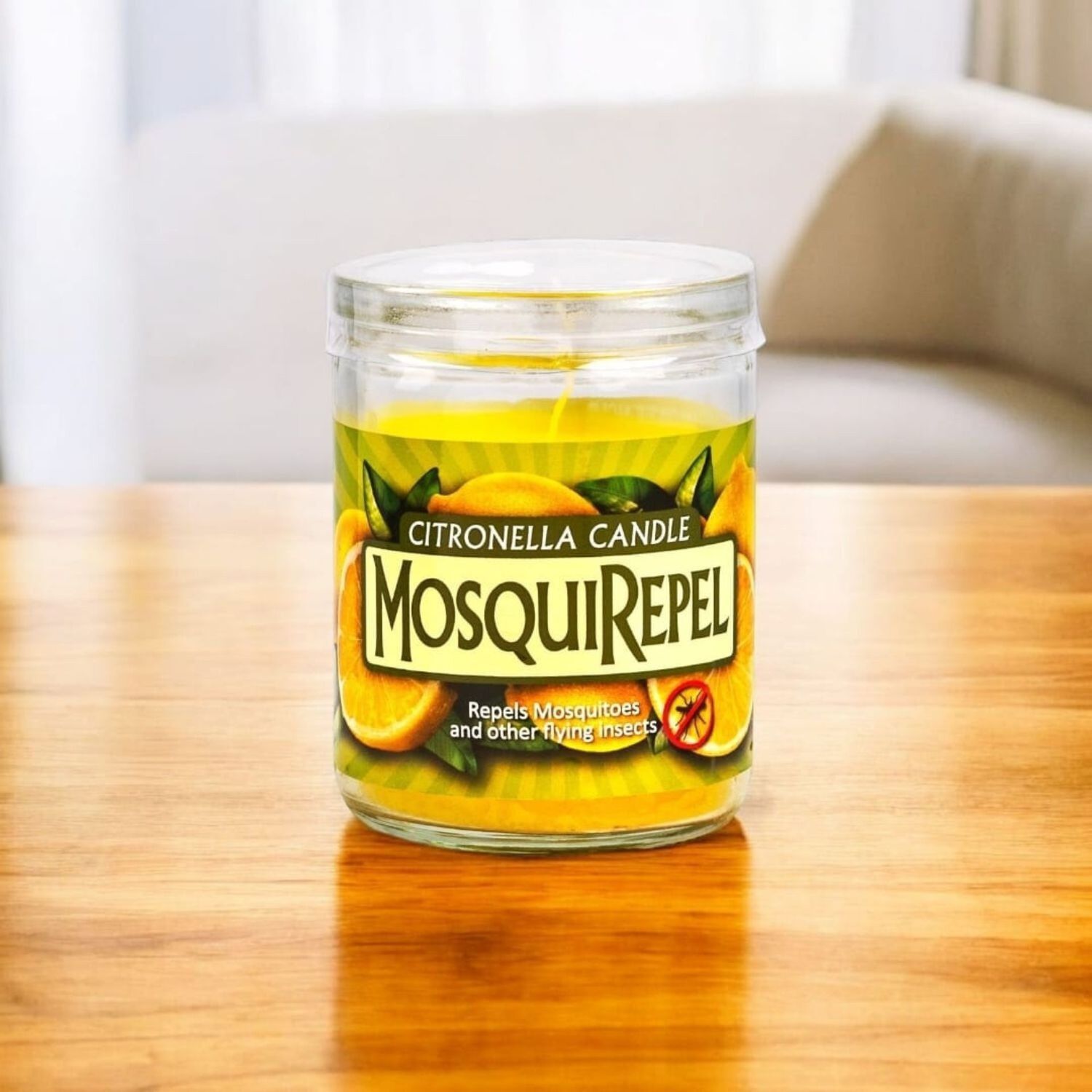 Vela De Citronela Repelente De Mosquitos 100 Gr Mosquirepel image number 1.0