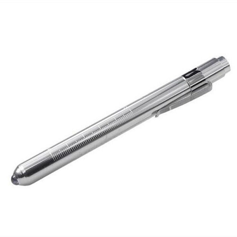Linterna Tipo Lapiz Regla Led Metal Aluminio De Bolsillo Para Ojos image number 0.0