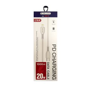 Cable Jellico Kds-30 Tipo C A Lightning 1m 20w Blanco