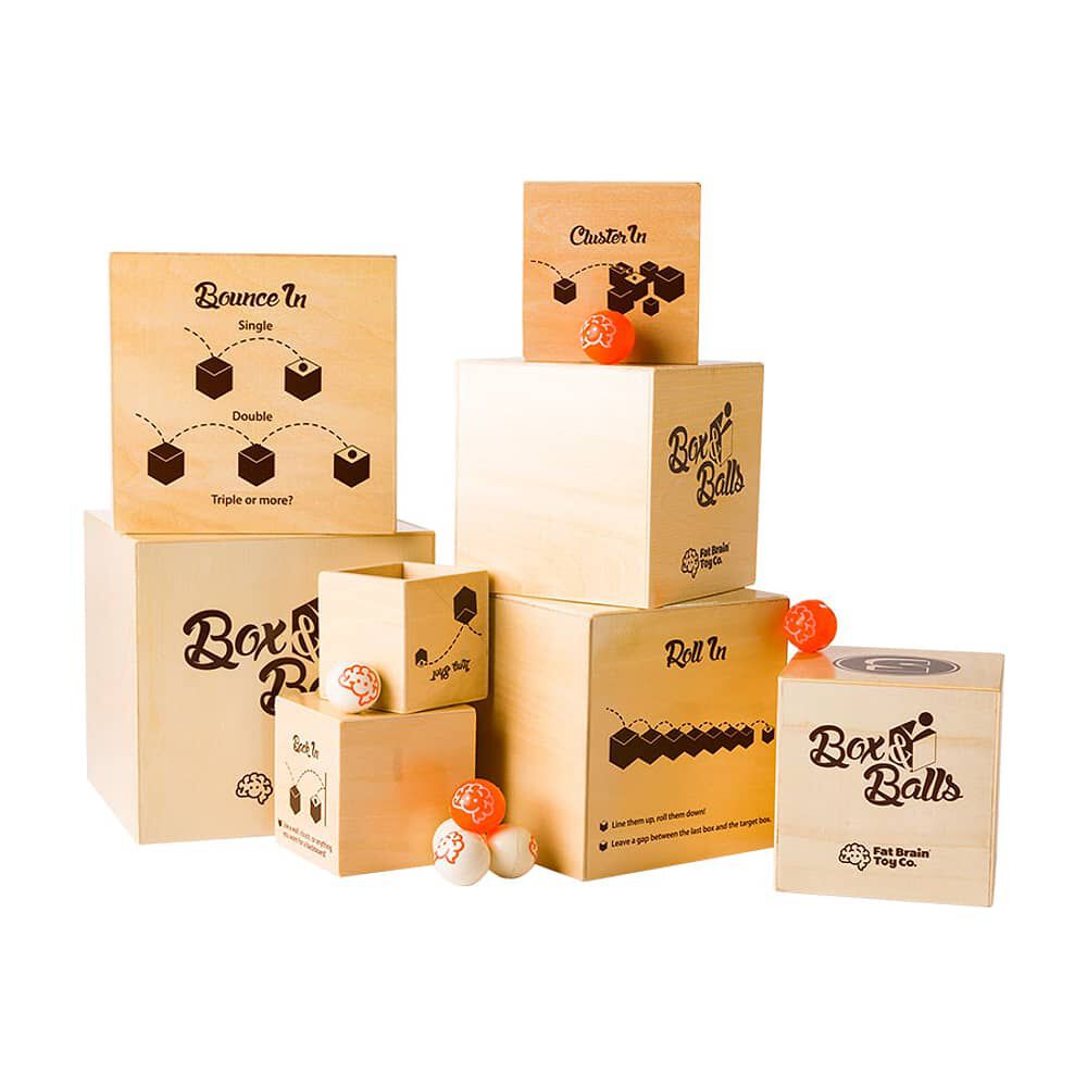 Box N Balls, Juego De Creatividad Fatbrain Toys image number 0.0