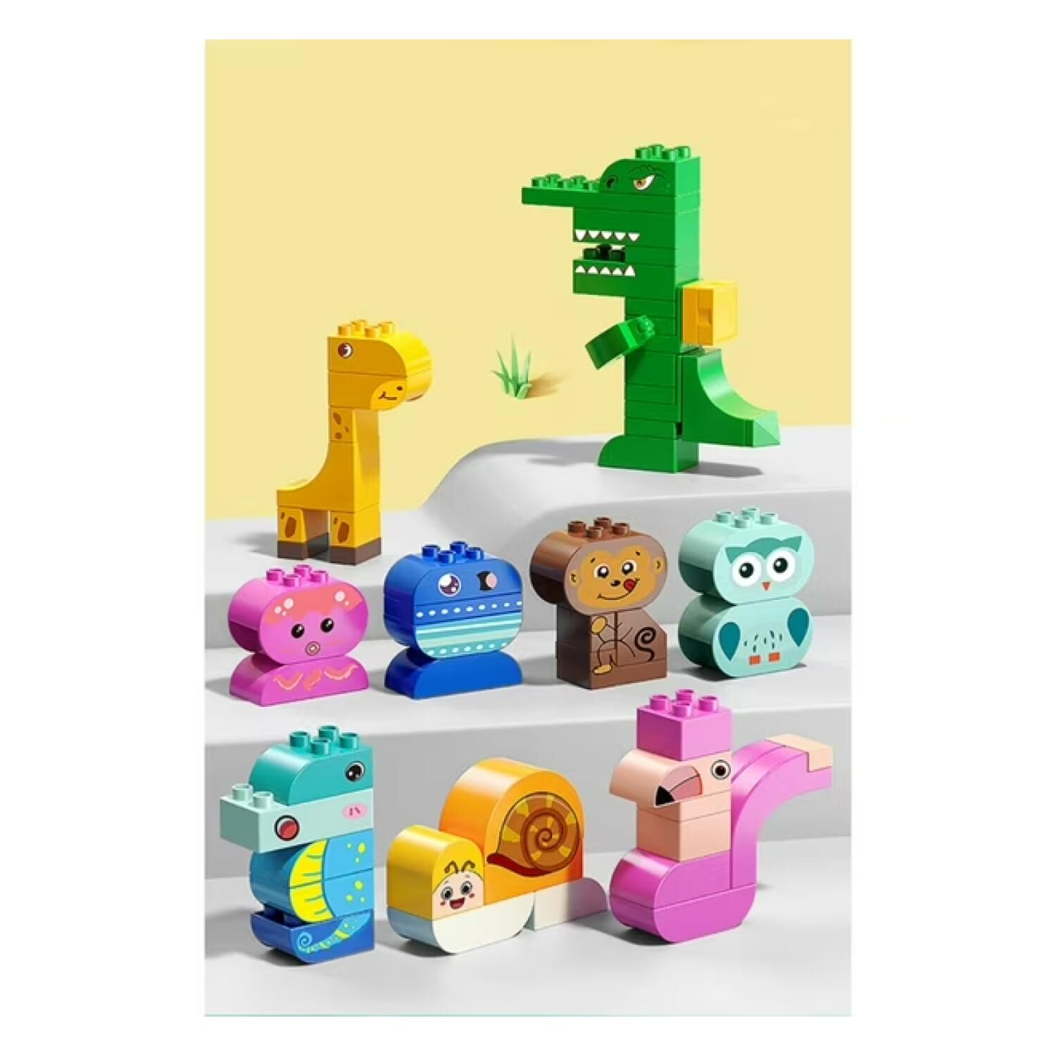 Juguete Bloques De Construccion Didacticos Toboganes Infantil image number 3.0