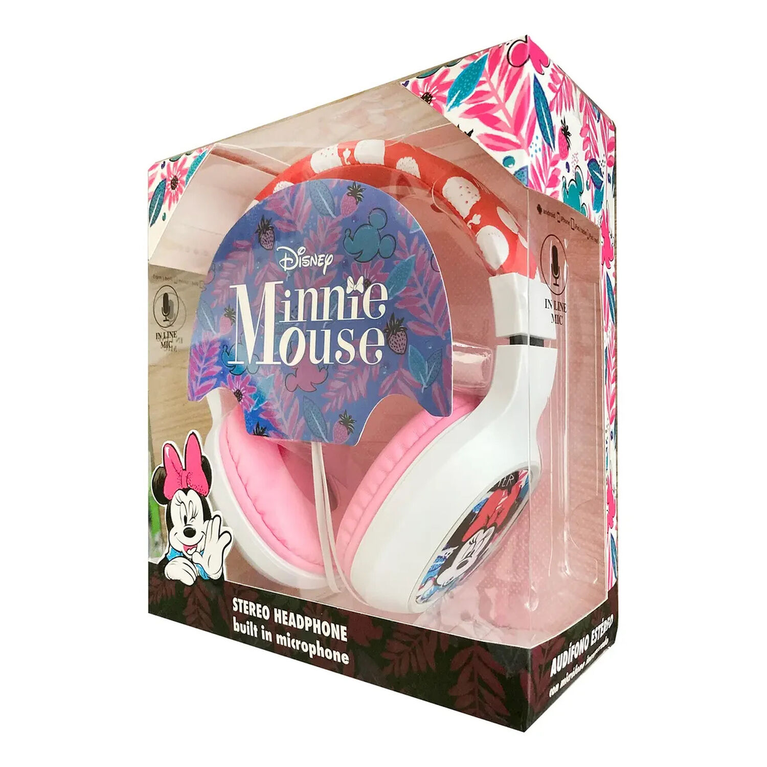 Aud&iacute;fono Teen Minie Al&aacute;mbrico Hp503010n Dise&ntilde;o Disney Oficial Para Ni&ntilde;as Y Adolescentes image number 4.0