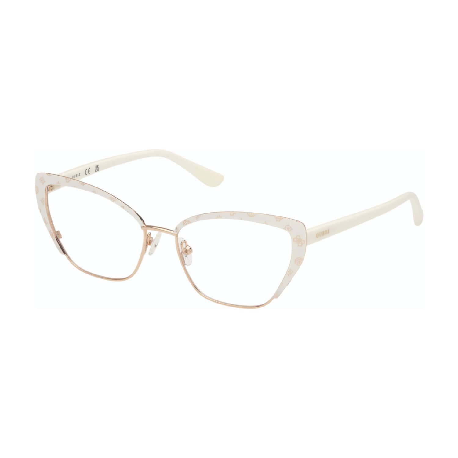 Lentes &Oacute;pticos Blanco Guess image number 0.0