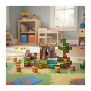 Juguete Bloques Magneticos 312pcs Escenas Infantil