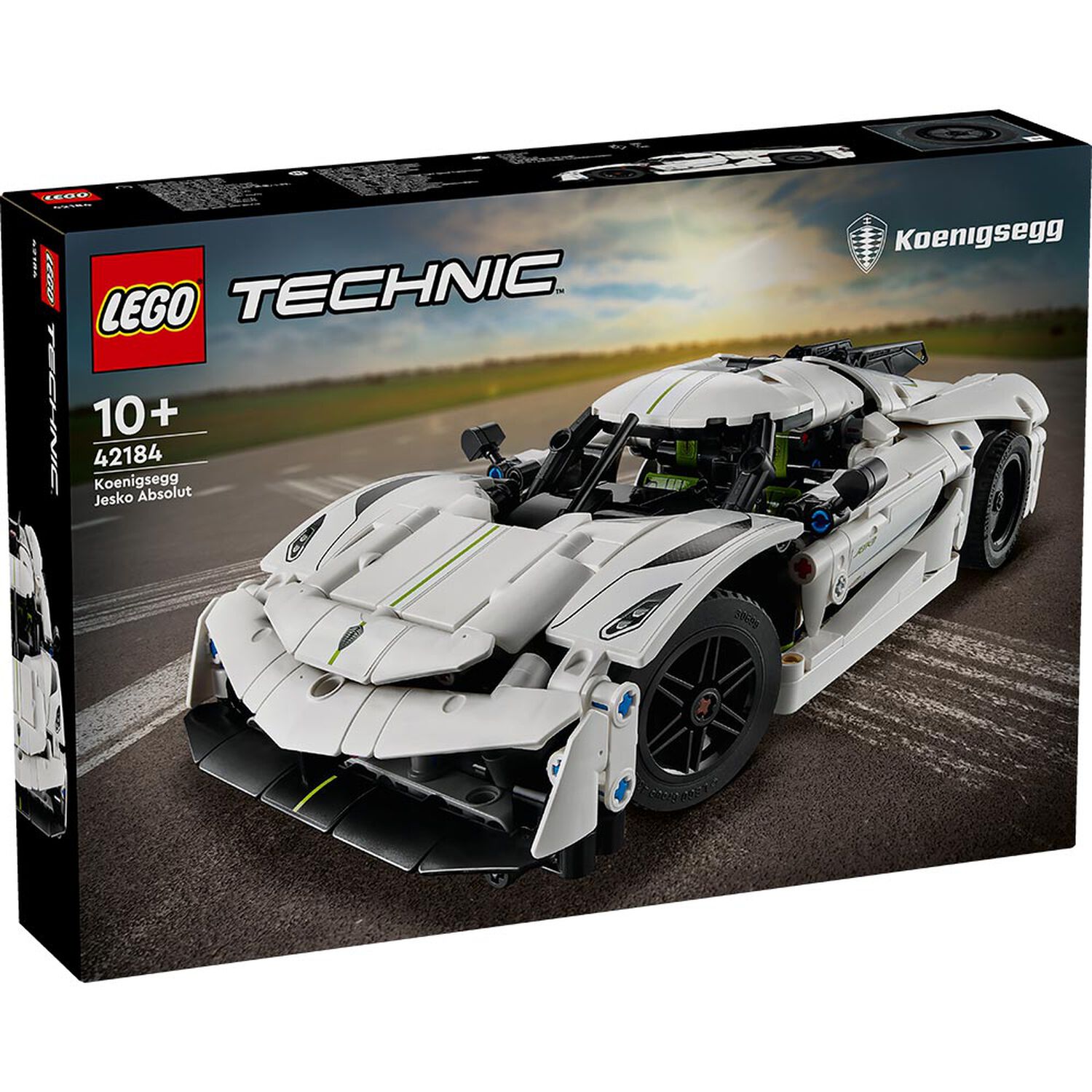 Lego Technic - Hiperauto Koenigsegg Jesko Absolut Blanco - 42184 image number 7.0