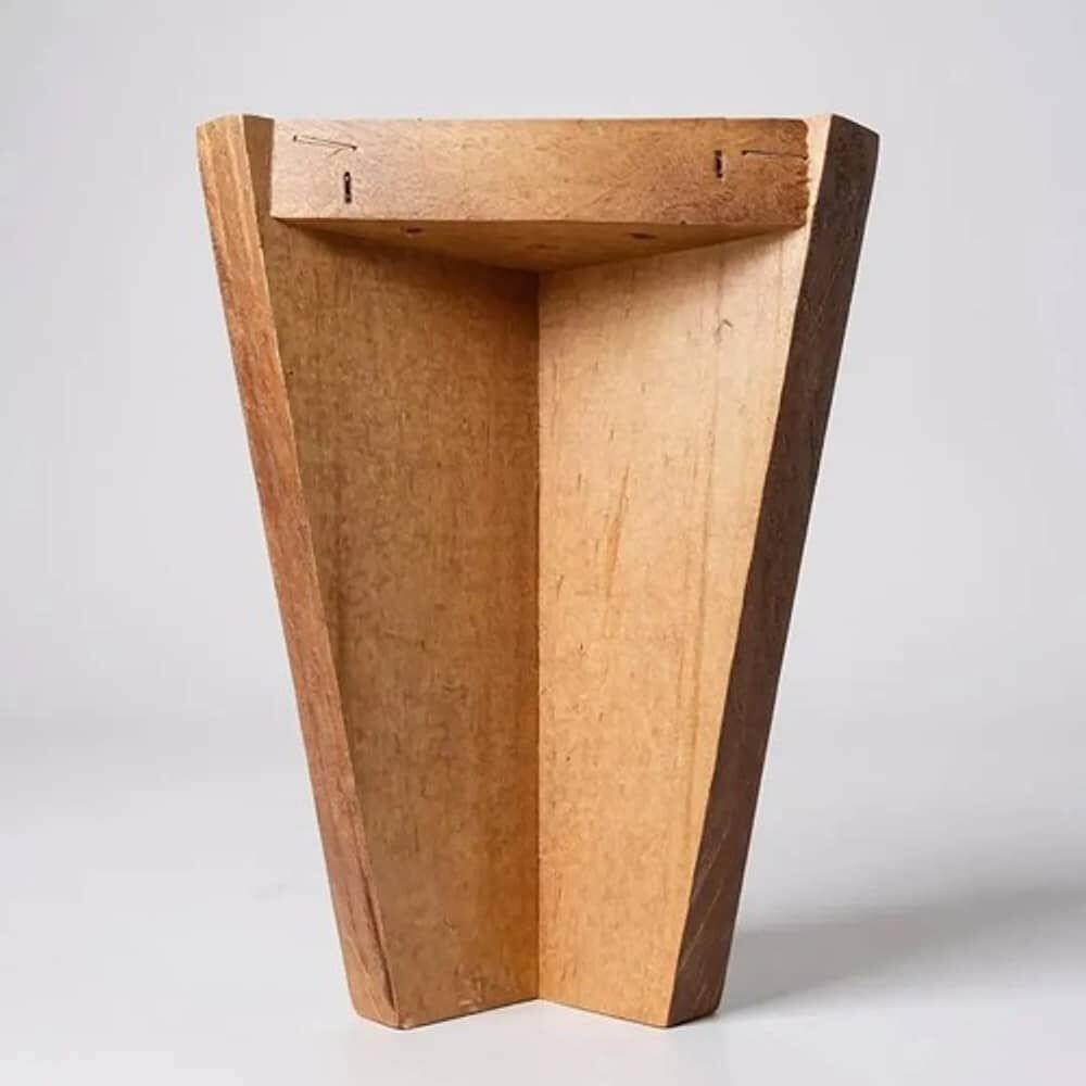 Kit 4 Patas Universales Para Cama Europea - Chcolate 24 Cm image number 2.0