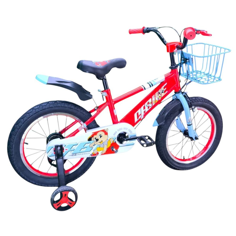 Bicicleta Aro 16 Infantil Cfbike Rojo/celeste image number 4.0