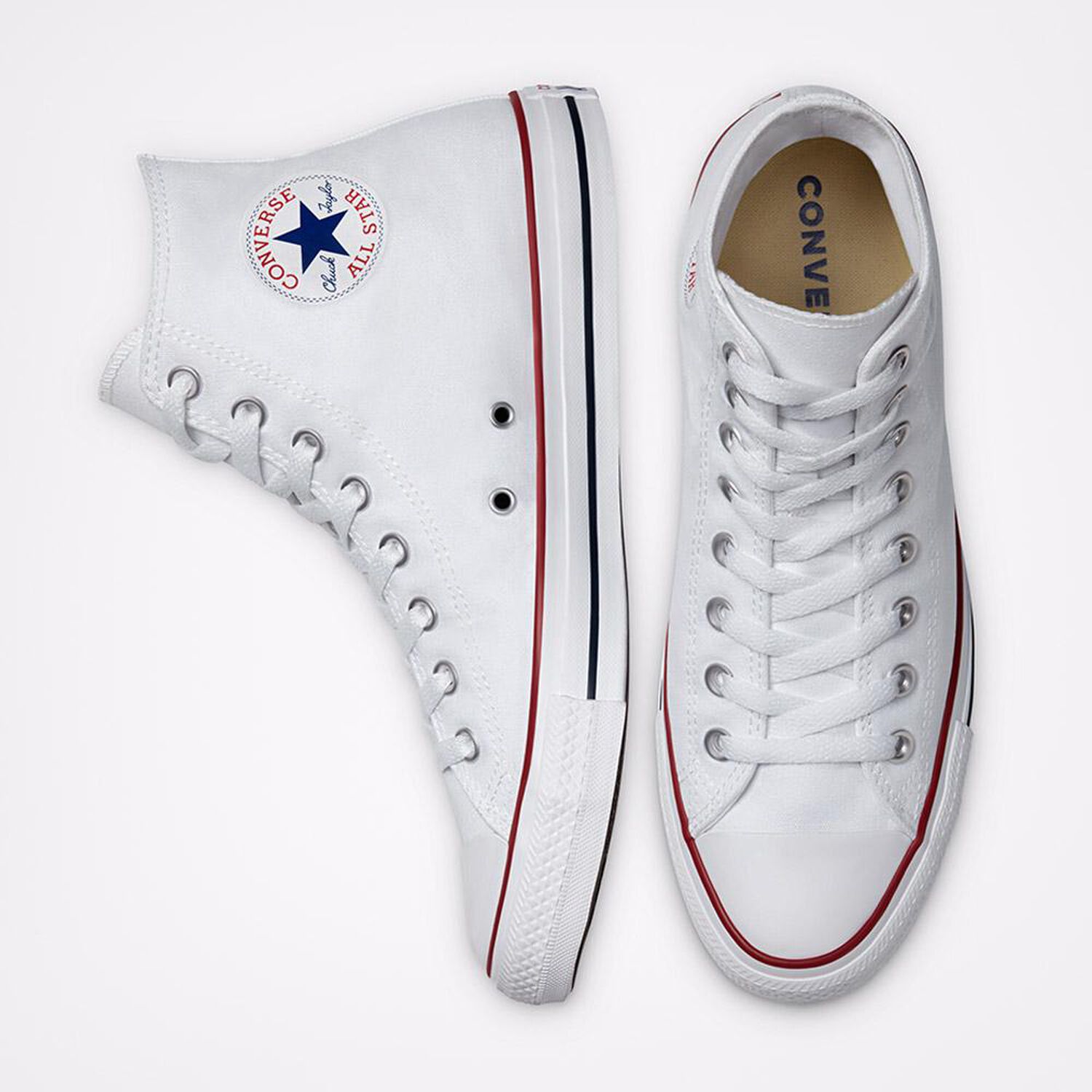 Zapatilla Urbana Unisex Converse Ct As Core Hi Blanco image number 4.0