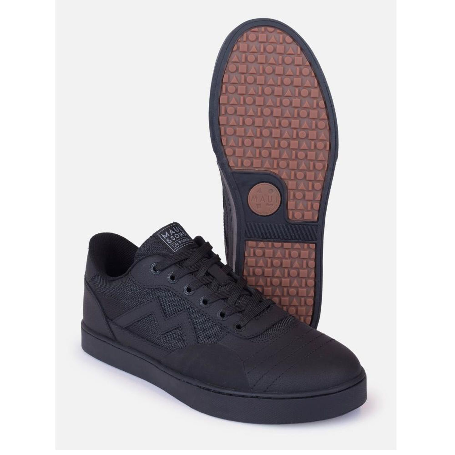 Zapatilla Escolar Hombre Maui & Sons Negro image number 3.0