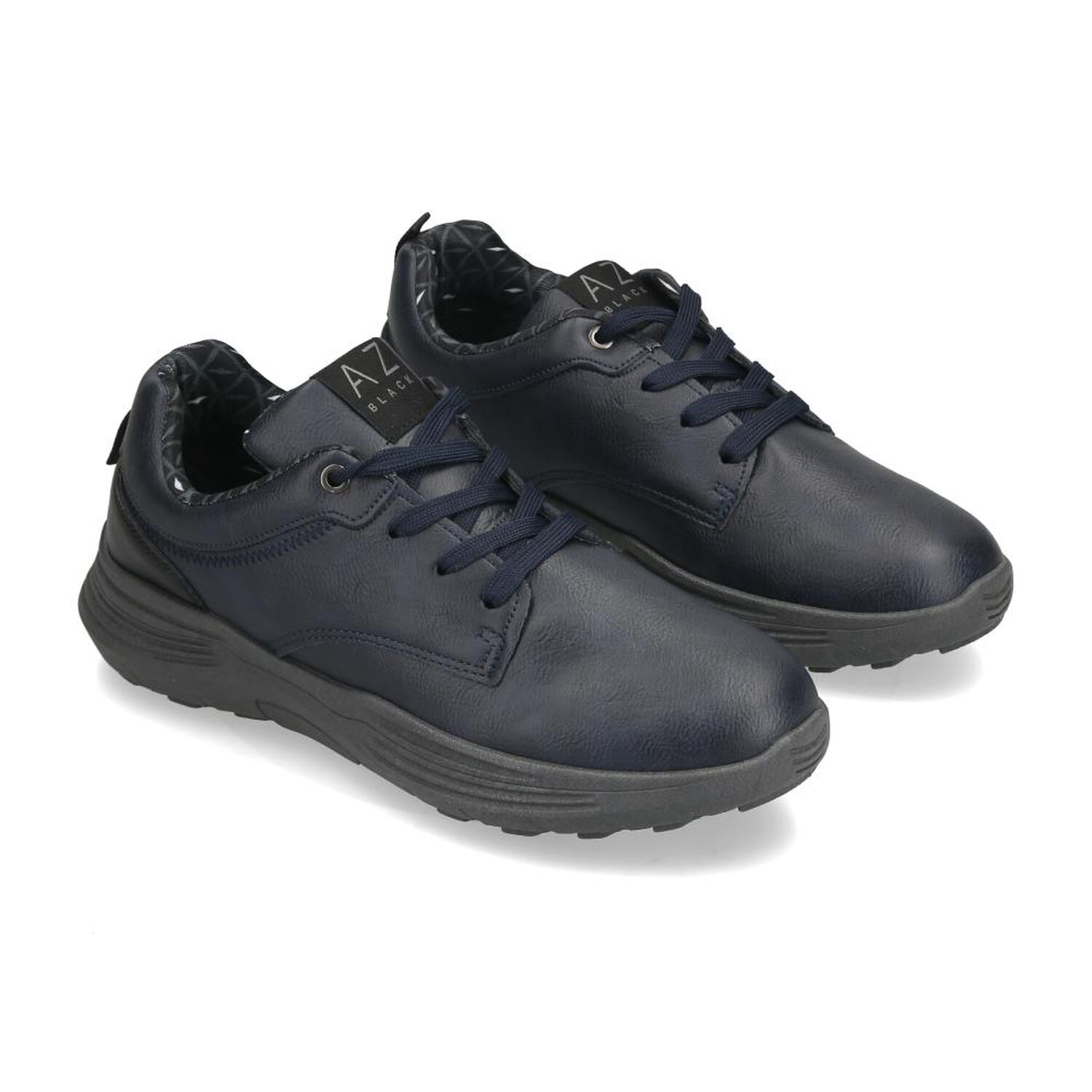 Zapato Casual Hombre Az Black Navy image number 1.0