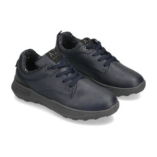 Zapato Casual Hombre Az Black Navy