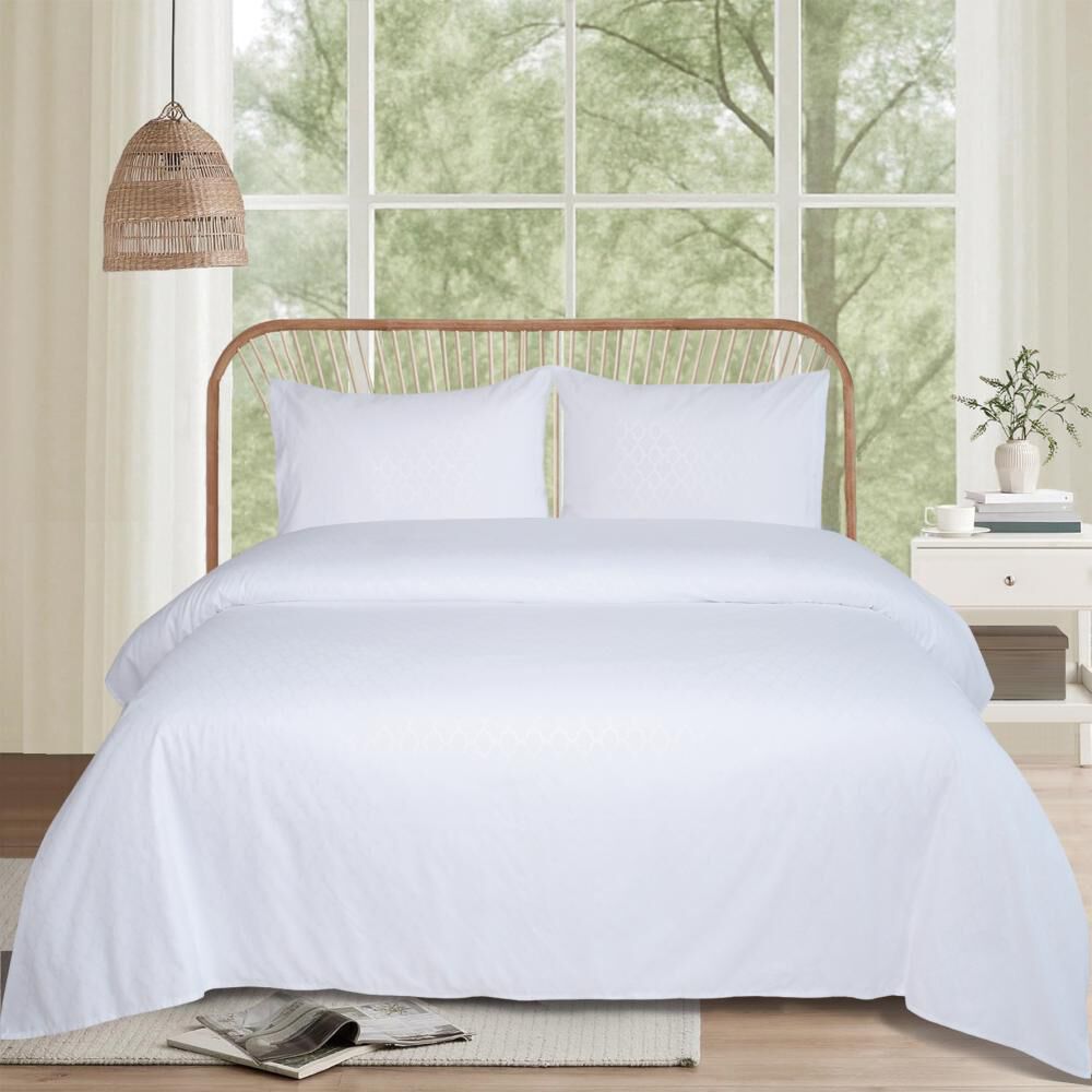 Juego De Sábanas Belle Noite Embossed / 2 Plazas image number 0.0