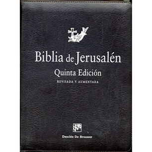 Biblia De Jerusalen Manual 5 Ed Cremallera