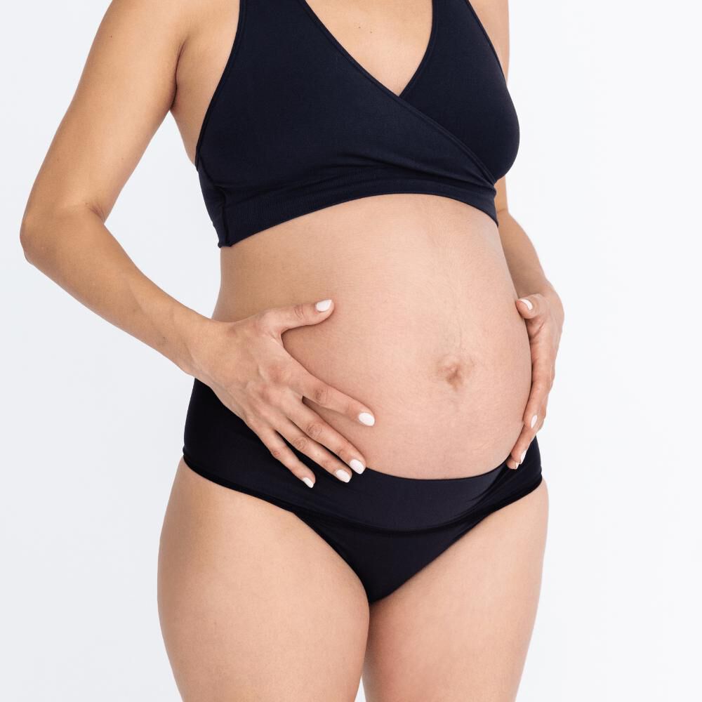 Calzon Embarazada Negro 2rios image number 1.0