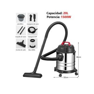 Aspiradora Industrial 20l 1500w Multifuncion Incluye Cubre Filtro Protector