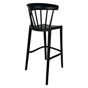 Pack 4 Taburetes Bar Windsor Negra