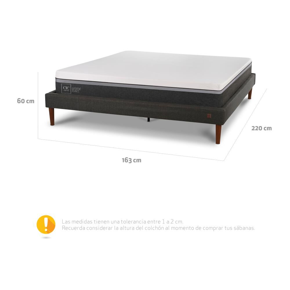Cama Europea Cic Ortopedic Advance / 2 Plazas / Base Normal image number 11.0