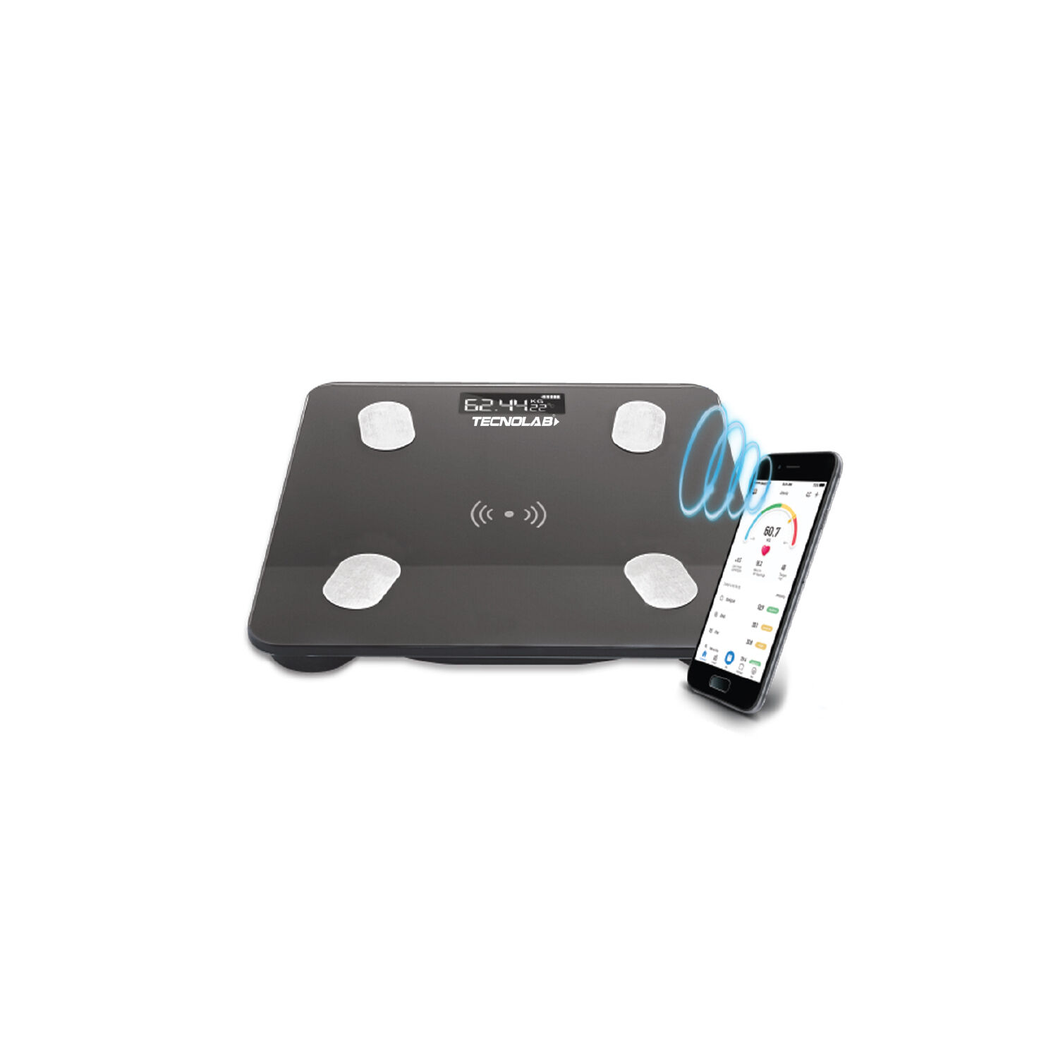 Pesa Digital Inteligente Bluetooth Smartphone 180kg - Ps image number 0.0