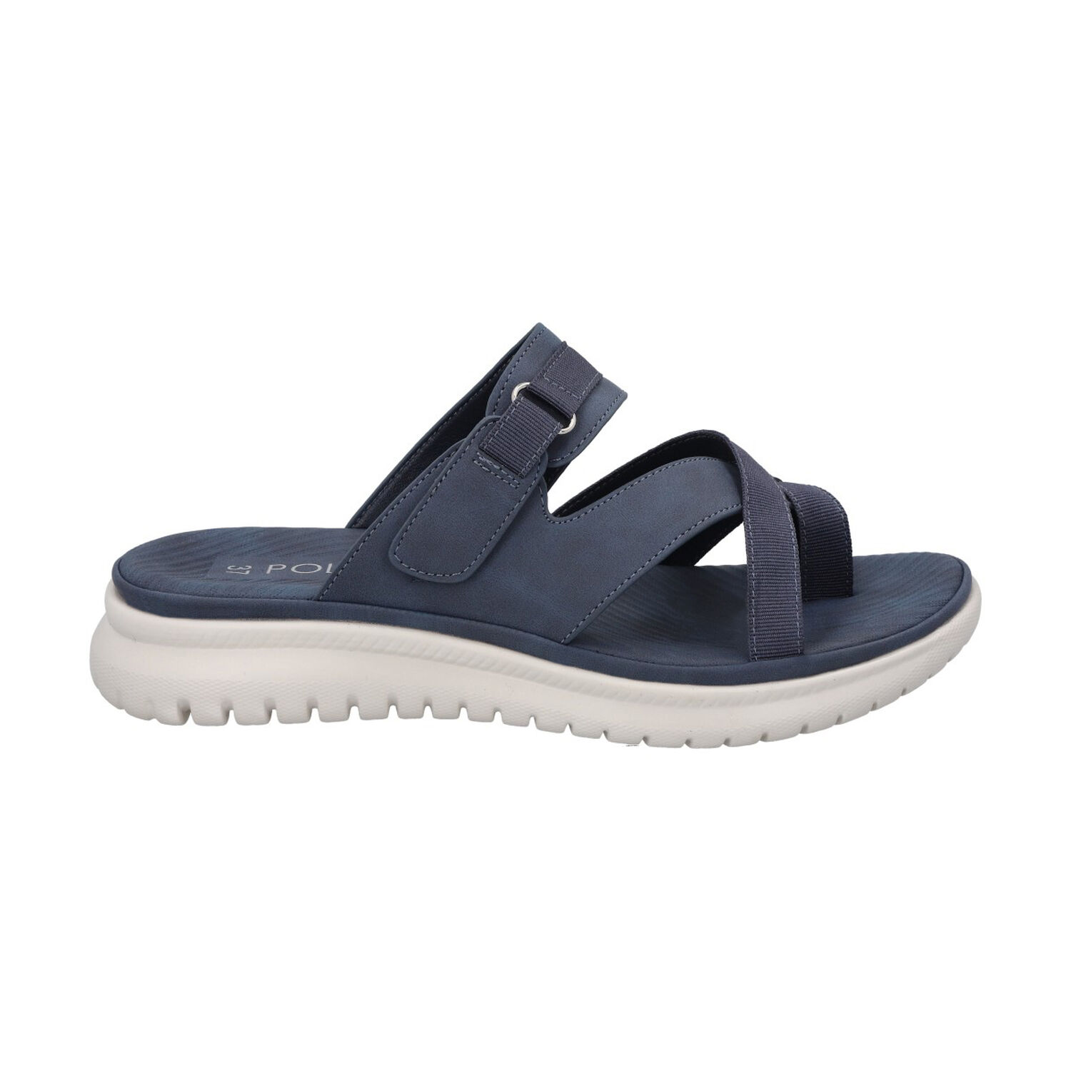 Sandalia Mujer Azul Plataforma Valentina Police image number 0.0