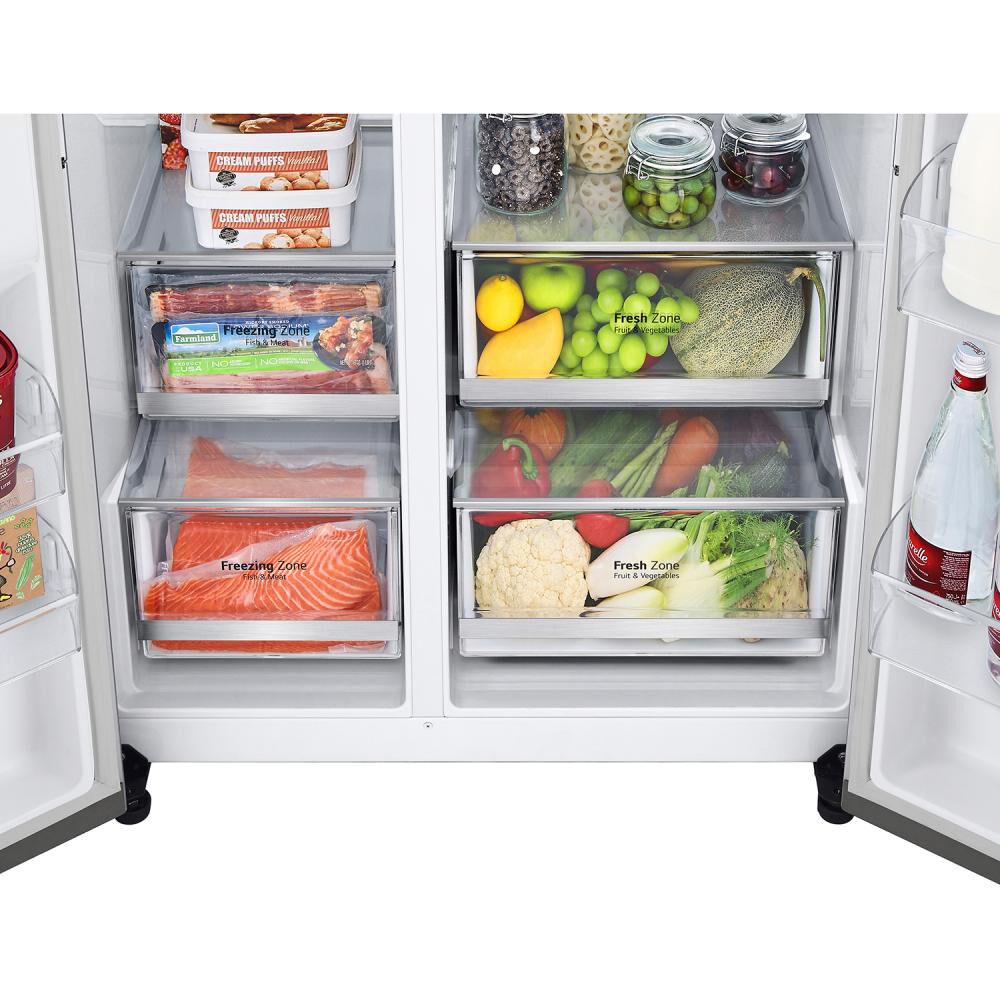 Refrigerador Side By Side LG LS66SXSC / No Frost / 570 Litros / A image number 8.0