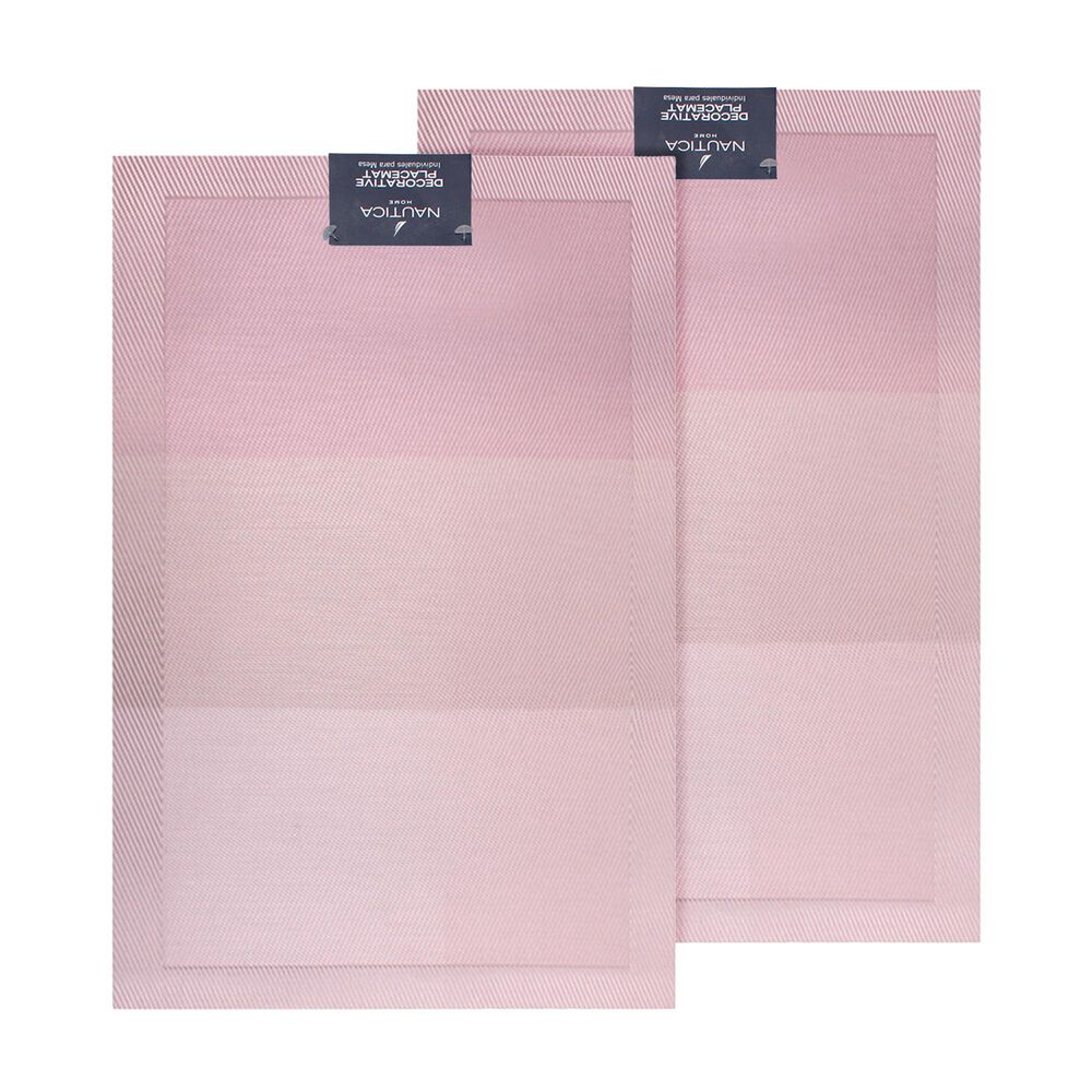 Pack 2 Individuales De Mesa Nautica Home 45x30cm Degrade Rosa image number 3.0