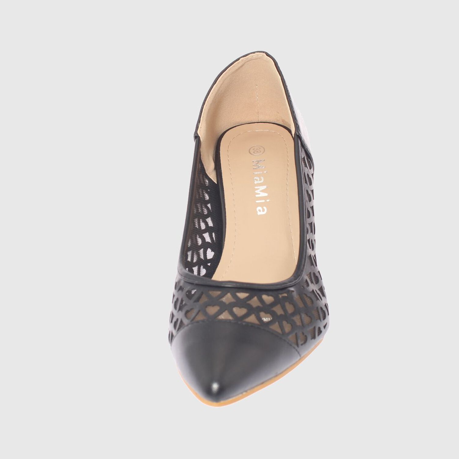 Zapato Taco Negro Mia Mia Art. 52772black image number 2.0