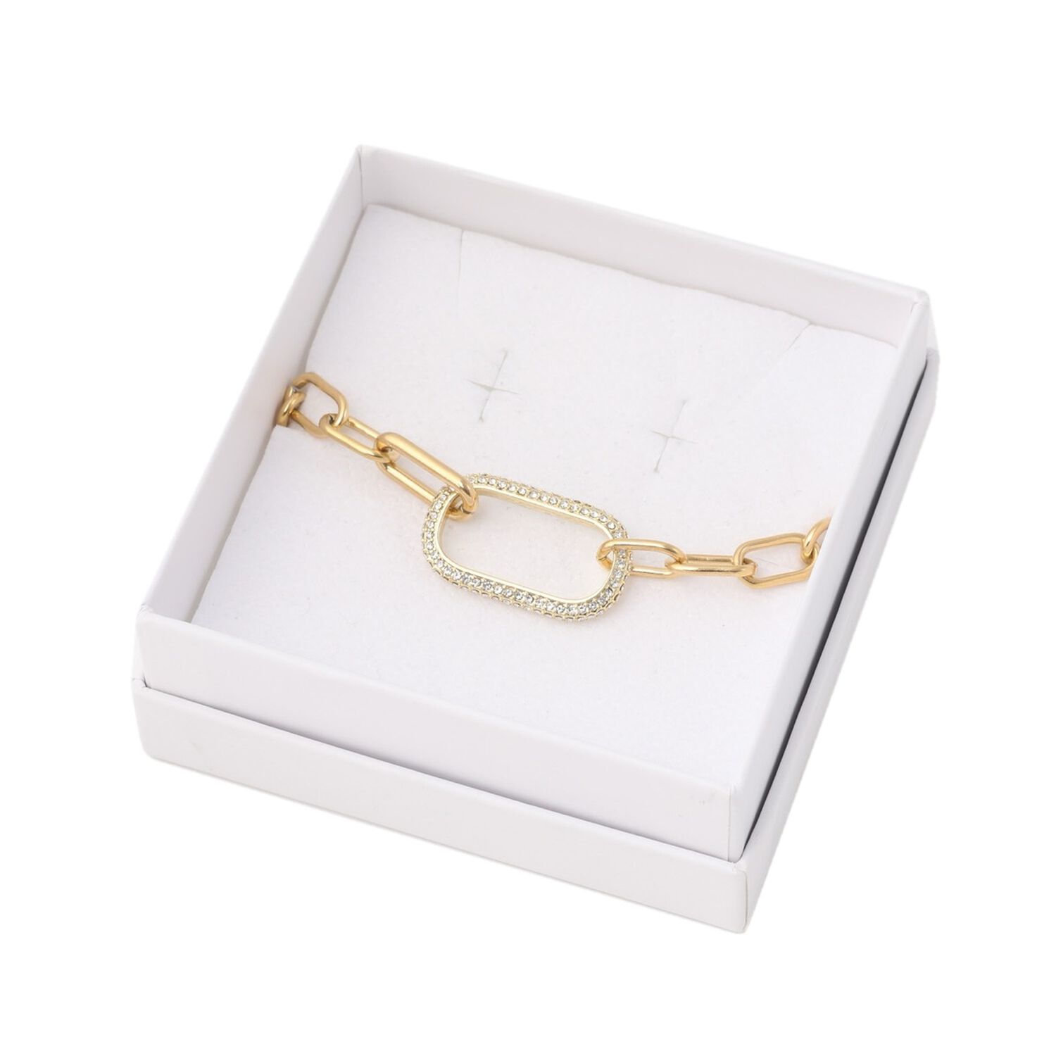 Pulsera 19v69 Dorado Mujer Stb033 image number 2.0