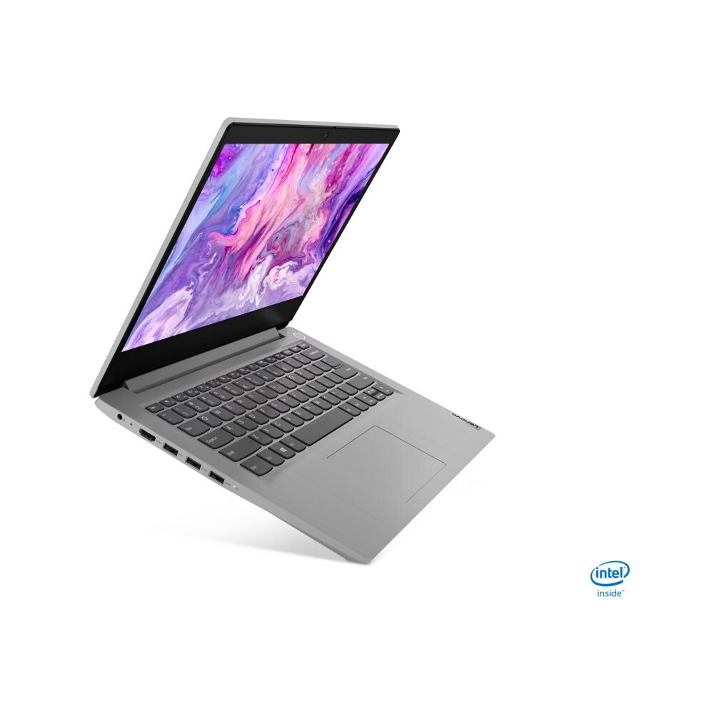 Notebook 14 " Lenovo Ideadpad 3 / Intel Core I3 / 8 GB RAM / Intel UHD Graphics / 256 GB SSD