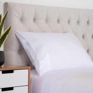 Juego De S&aacute;banas Belle Noite Liso / 1.5 Plazas / 144 Hilos