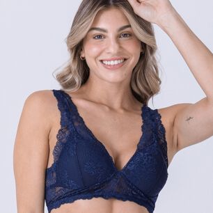Bralette Encaje Azul 2rios
