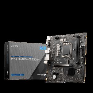 Placa Madre Msi Pro H610m-g Ddr4 Lga 1700 Intel