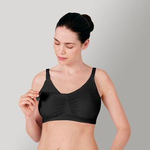 Sostén De Lactancia Y Extracción 3 En 1 Negro Medela