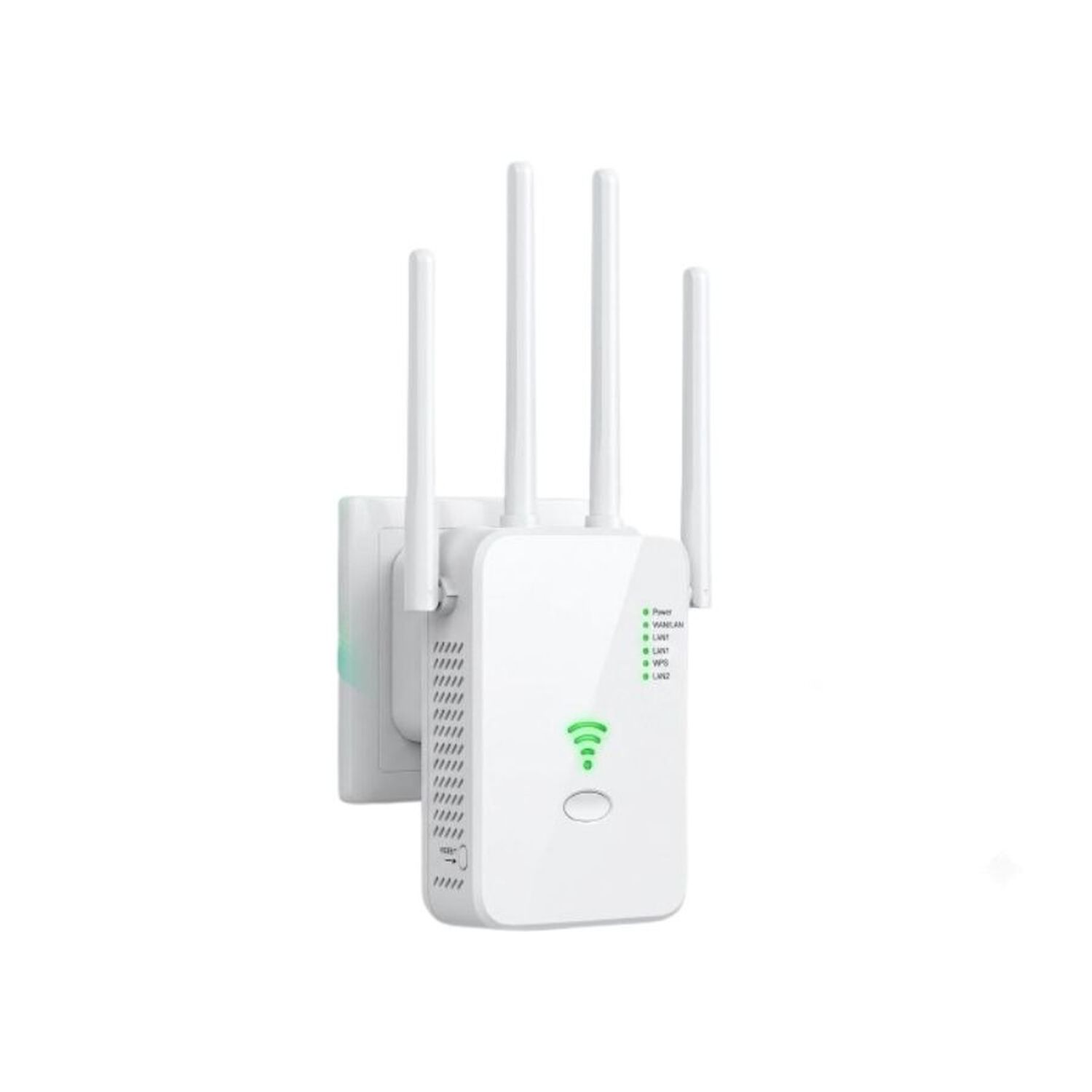 Repetidor Extensor Wifi 4 Antenas 300mbps 3 En 1 Banda 2.4ghz image number 0.0