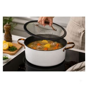 Olla Cacerola Antiadherente Con Tapa 24 Cm