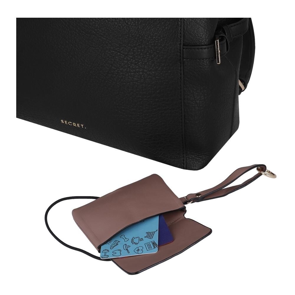 Mochila Secret Zamora St6 M Negro image number 5.0