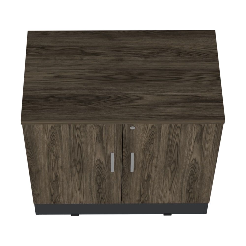 Buffet 2 Puertas Fm-002o Caf&eacute; Oscuro Y Negro image number 4.0