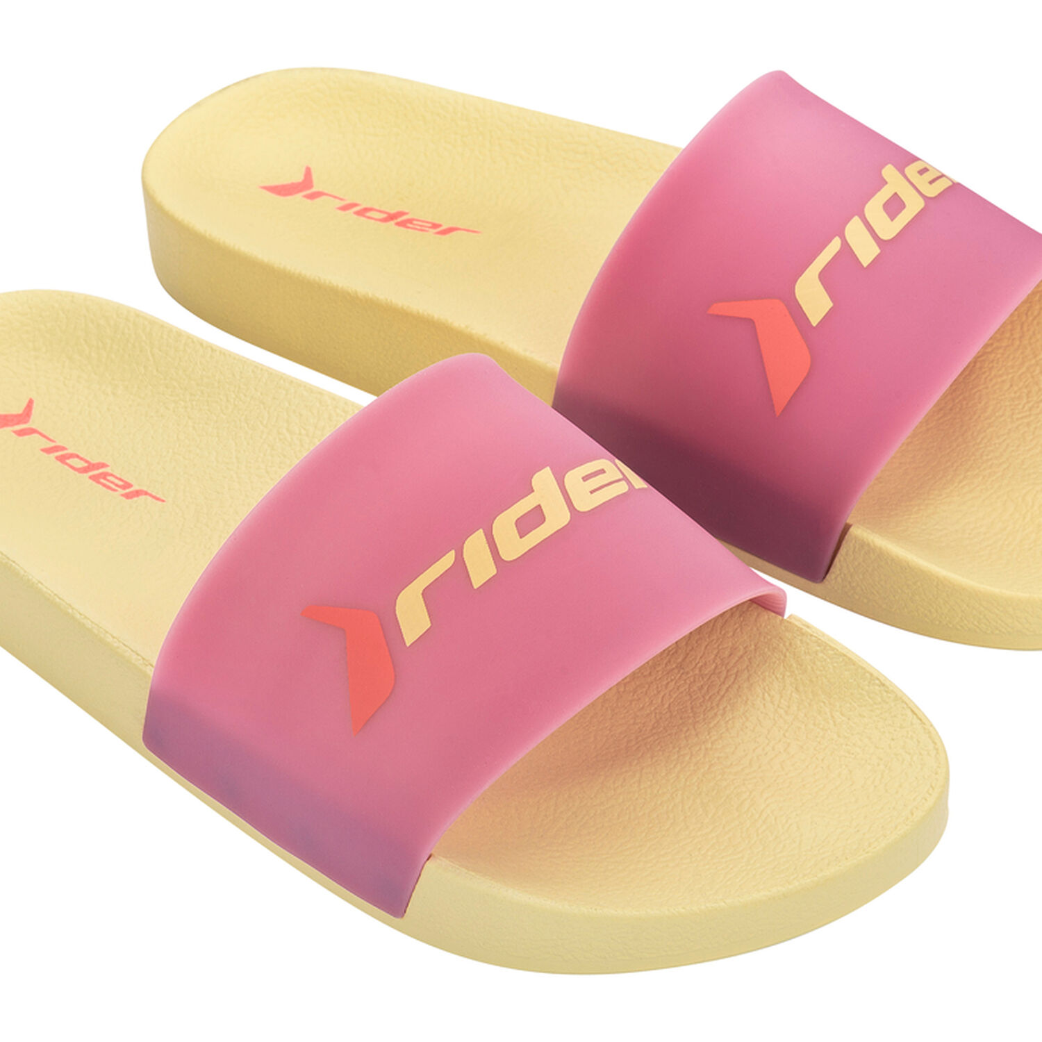 Sandalia Mujer Amarillo/lila Full Basic Rider image number 1.0