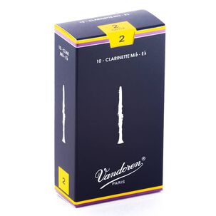 Cajas De Ca&ntilde;as Clarinete Mib Tradicional N2.0 Vandoren