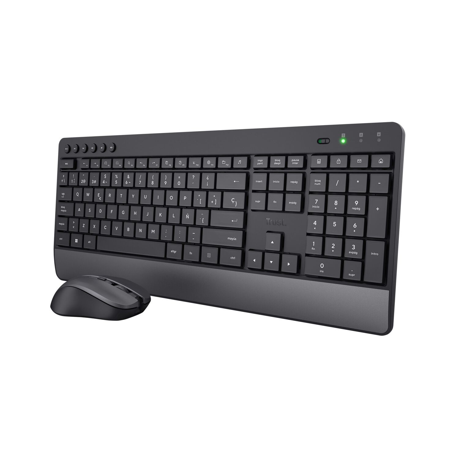 Kit Teclado Mouse Wireless Trezo Eco image number 2.0