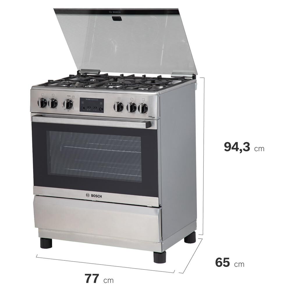 Cocina A Gas Bosch HSK12I27SE / 5 Quemadores image number 3.0