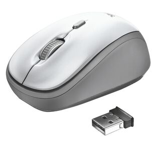 Mouse Inalambrico Trust Desktop Pro 2.4 Ghz Blanco Yvi 23386
